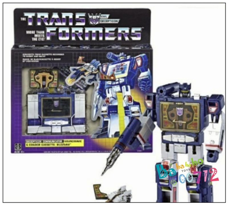 Transformers Toy TAKARA Hasbro G1 Soundwave 2019 Reissue Version New instock