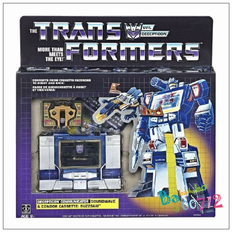 Transformers Toy TAKARA Hasbro G1 Soundwave 2019 Reissue Version New instock