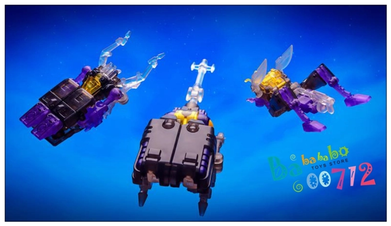 Newage NA H10T H11T H12T Insecticons Set of 3 Transparent ver Action figure mini