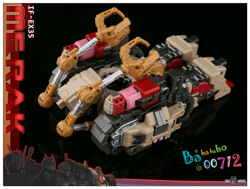 Transformers IronFactory IF EX-35 Spirits of The D.E.C Merak mini toy  in stock