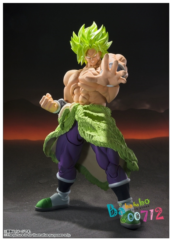 New Bandai Dragon Ball Z S.H.Figuarts BROLY FULLPOWER Super Saiyan Toy in stock