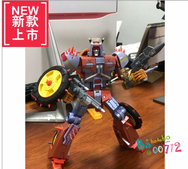 New KFC EAVI METAL PHASE 6 Dumpyard Metal Color Limited Version Transformers Toy