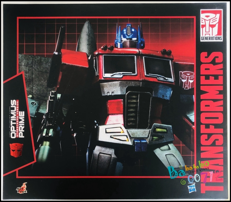 Hot toys &amp; Hasbro Transformers TF001 Optimus Prime Starscream Version Action figure toy