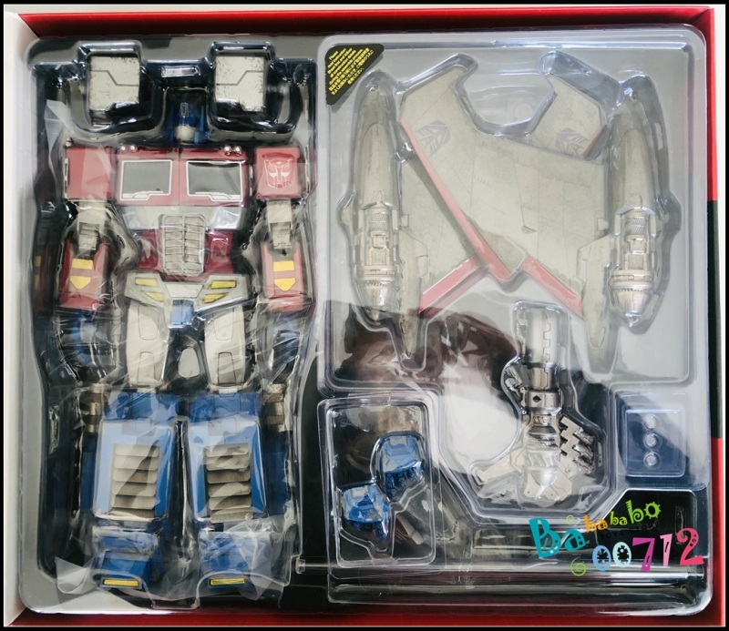 Hot toys &amp; Hasbro Transformers TF001 Optimus Prime Starscream Version Action figure toy