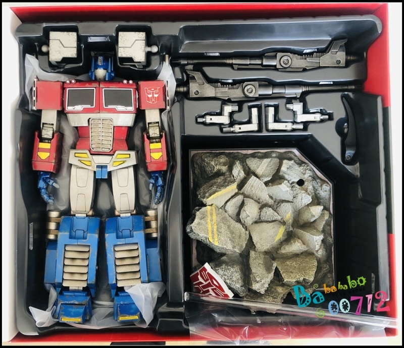 Hot toys &amp; Hasbro Transformers TF001 Optimus Prime Starscream Version Action figure toy