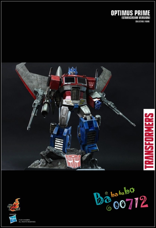 Hot toys &amp; Hasbro Transformers TF001 Optimus Prime Starscream Version Action figure toy