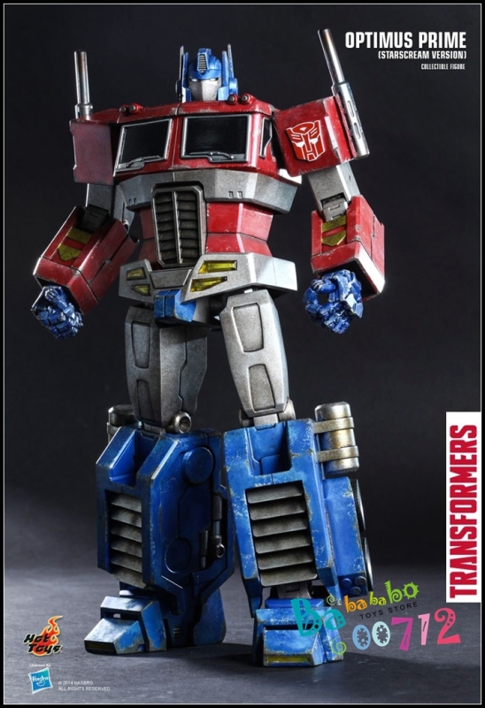 Hot toys &amp; Hasbro Transformers TF001 Optimus Prime Starscream Version Action figure toy