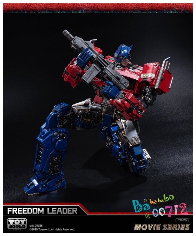 Deluxe Ver. ToyWorld TW-F09 TWF09 Freedom Leader Optimus Prime Toy