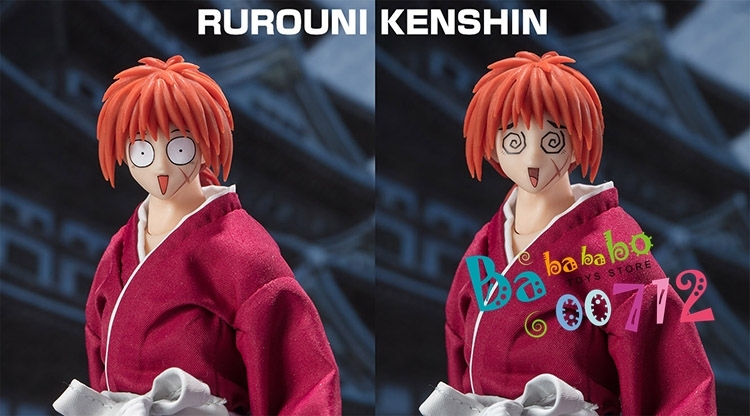 Dasheng model DASIN-LK rurouni kenshin HIMURA KENSHIN Red action figure Toy