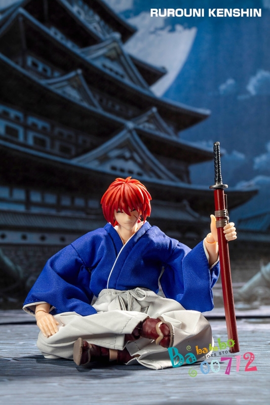 Dasheng model DASIN-LK rurouni kenshin HIMURA KENSHIN Blue action figure Toy in stock