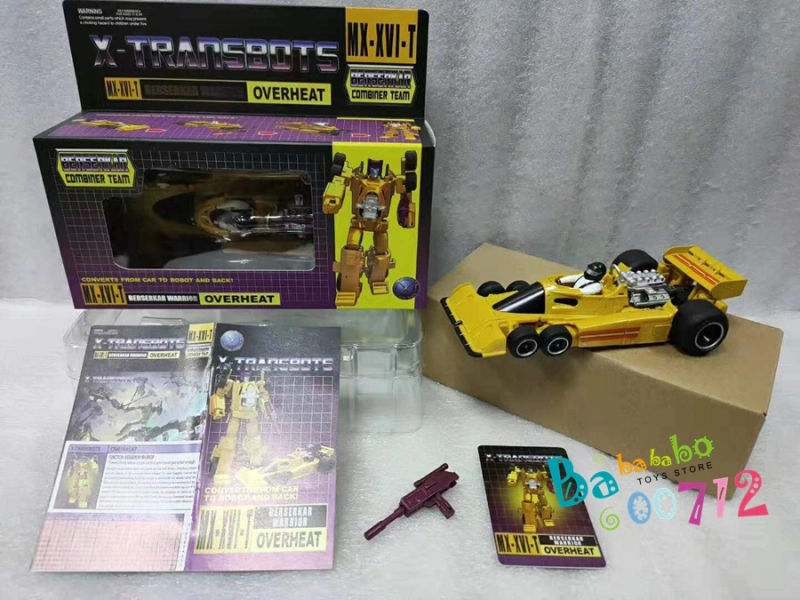 Transformers X-Transbots MX-16T Overheat Younger Ver DragStrip Toy new instock