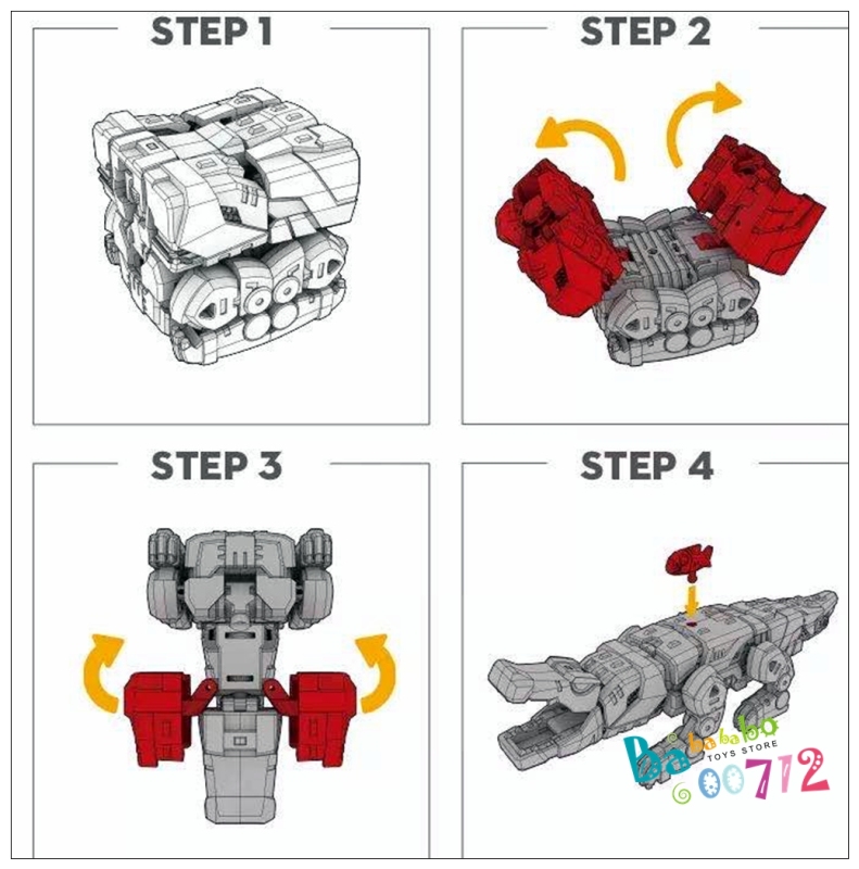 New 52Toys BEASTBOX BB-15 BB15 TEARDROP Action Figure in stock