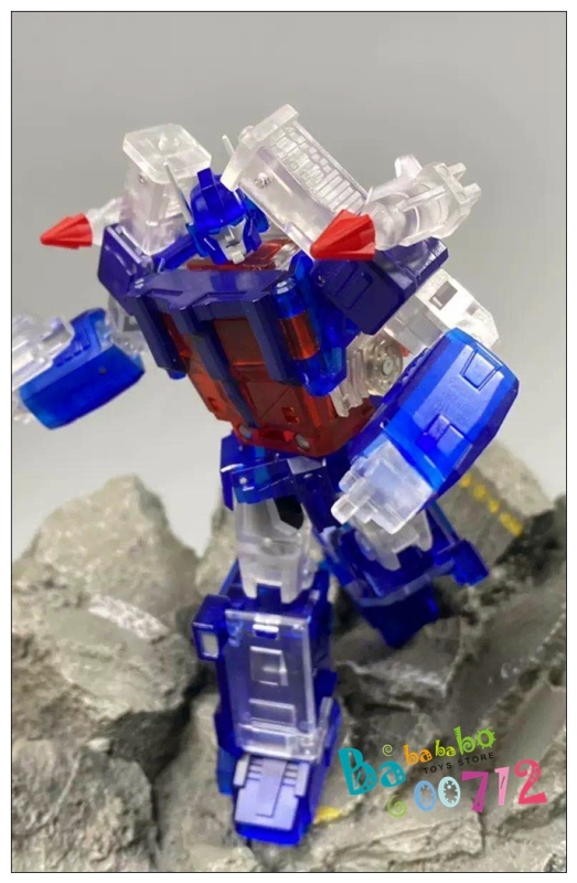 MS-TOYS MS-B04T MSB04T Ultra Magnus Robot Action Figure Transformers toy mini Transparent version in stock