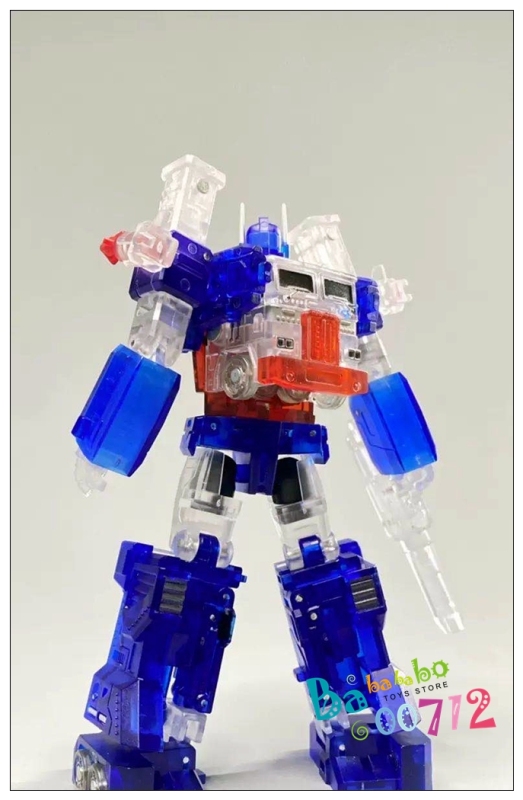 MS-TOYS MS-B04T MSB04T Ultra Magnus Robot Action Figure Transformers toy mini Transparent version in stock