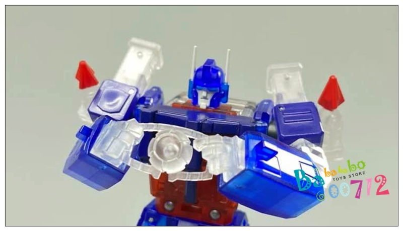 MS-TOYS MS-B04T MSB04T Ultra Magnus Robot Action Figure Transformers toy mini Transparent version in stock