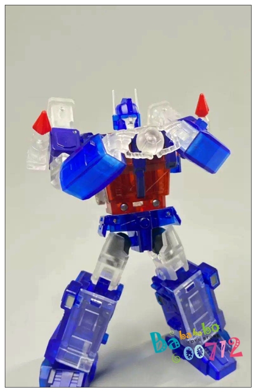 MS-TOYS MS-B04T MSB04T Ultra Magnus Robot Action Figure Transformers toy mini Transparent version in stock