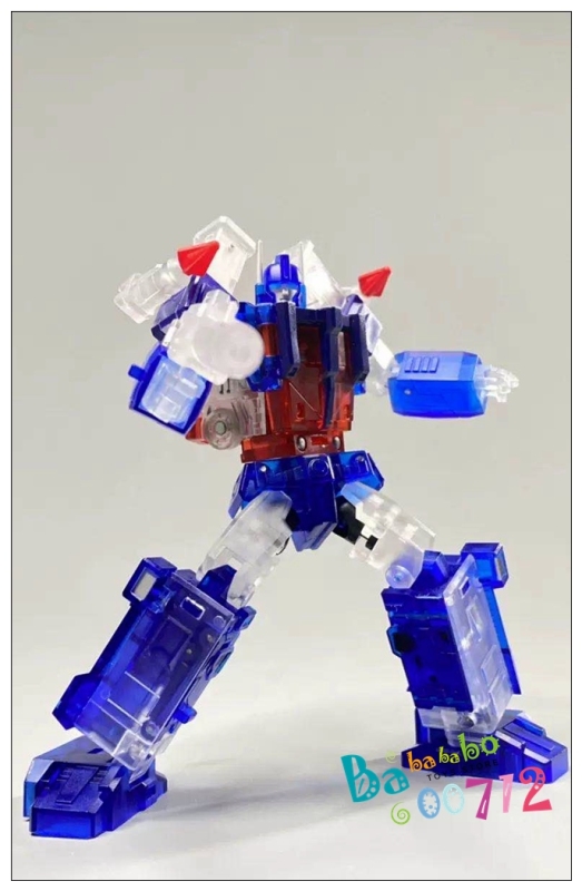 MS-TOYS MS-B04T MSB04T Ultra Magnus Robot Action Figure Transformers toy mini Transparent version in stock