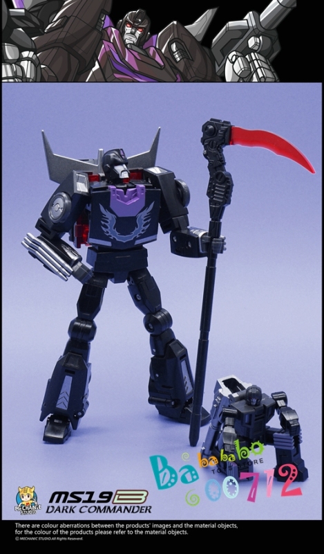 MFT MS19B Dark Commander Rodimus Prime Black verion Transformation Toy in stock