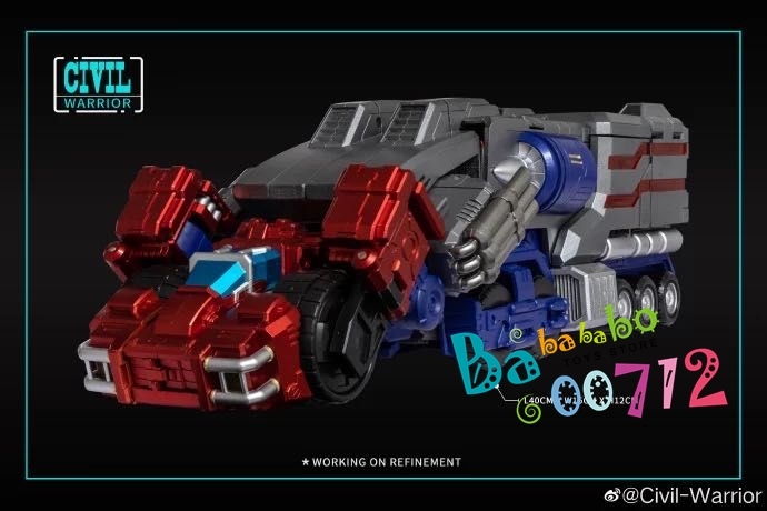 Civil Warrior General Grant CW-01 CW01 Optimus Prime OP Toy in stock