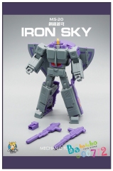 MechFansToys MFT MS-20 Iron Sky Astrotrain mini action figure toy will arrive