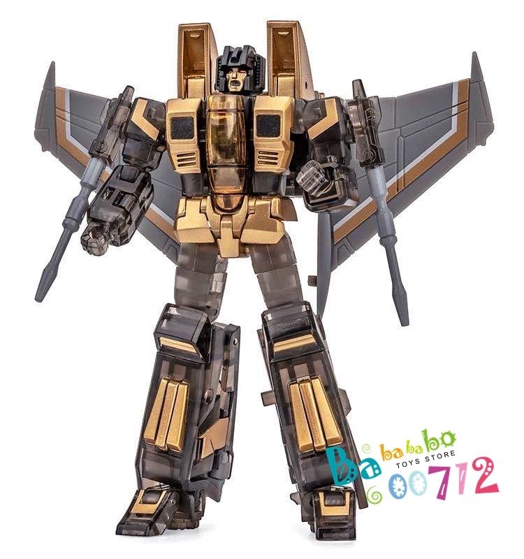 Newage NA H13D Hodur Starscream Black and Gold Version Action Figure Toy in stock mini