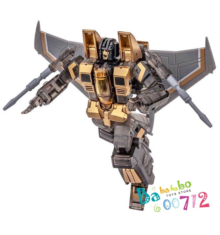 Newage NA H13D Hodur Starscream Black and Gold Version Action Figure Toy in stock mini