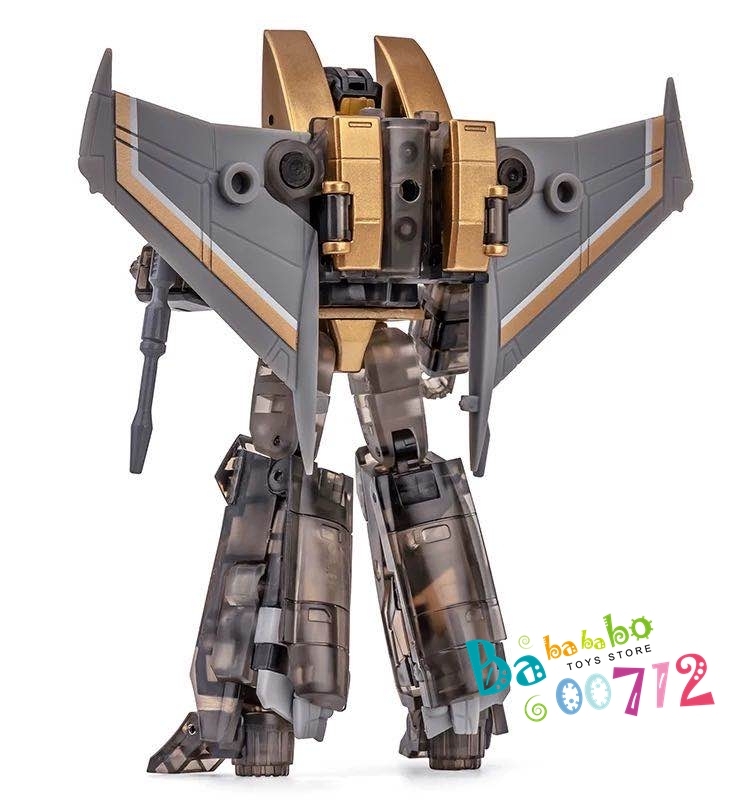 Newage NA H13D Hodur Starscream Black and Gold Version Action Figure Toy in stock mini