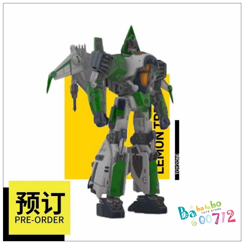 Pre-order Lemontreetoys LT-08 LT08 Pepper Blitzwing Green version Transformable Action figure Toy
