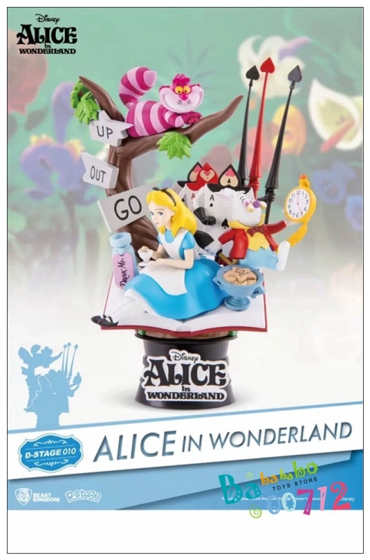 Beast Kingdom  D-Stage DS-010 Alice in Wonderland toy gift in stock