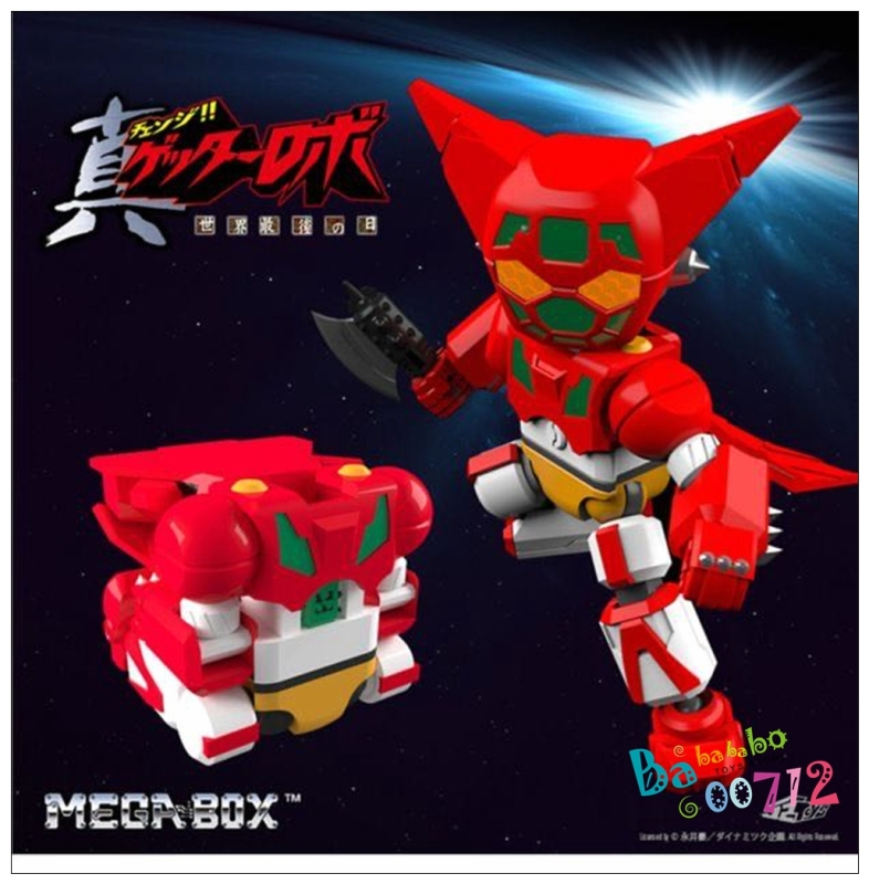 New 52Toys Megabox MB-05 Red Getter No.1 Action Figure Toy in stock