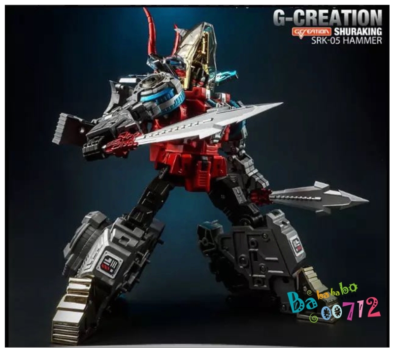 G-Creation GCreation SRK-05 SRK05 Hammer Red Slag Shuraking Action Figure Toy