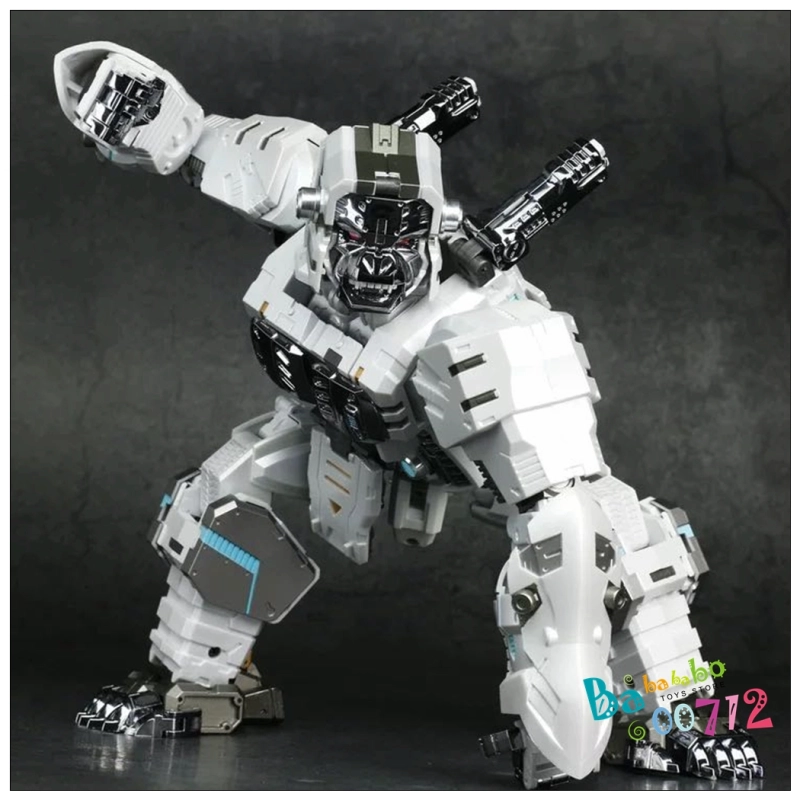 Generation Toy GT-10A Gorilla Optimus Primal Chrome White Version in stock