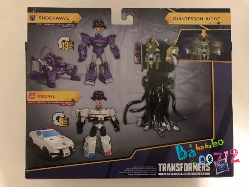 Transformers Cyberverse QUINTESSON INVASION Battle for Cybertron SHOCKWAVE PROWL in stock