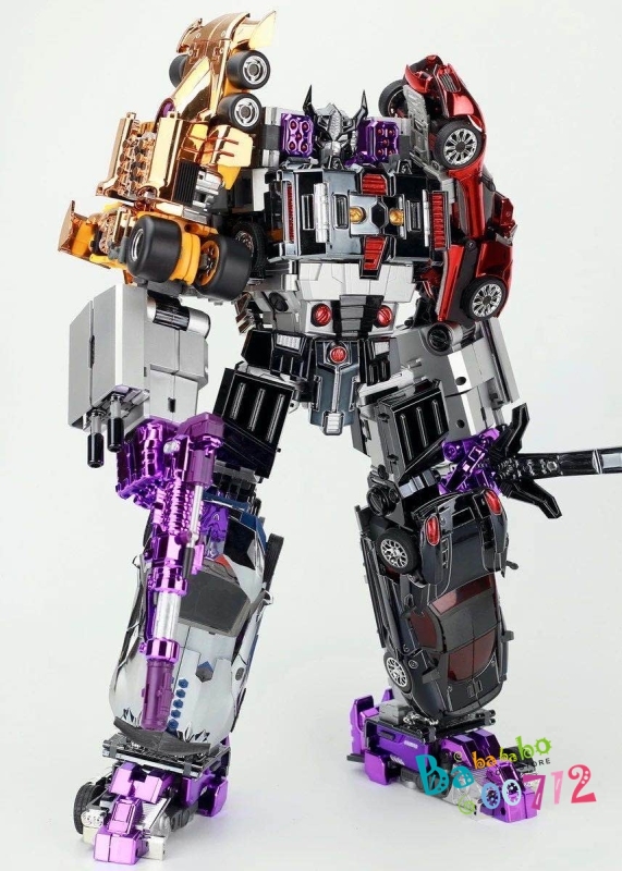 Transformers Toy TransFormMission TFM Havoc Menasor Set Alloy plating gift box will arrive