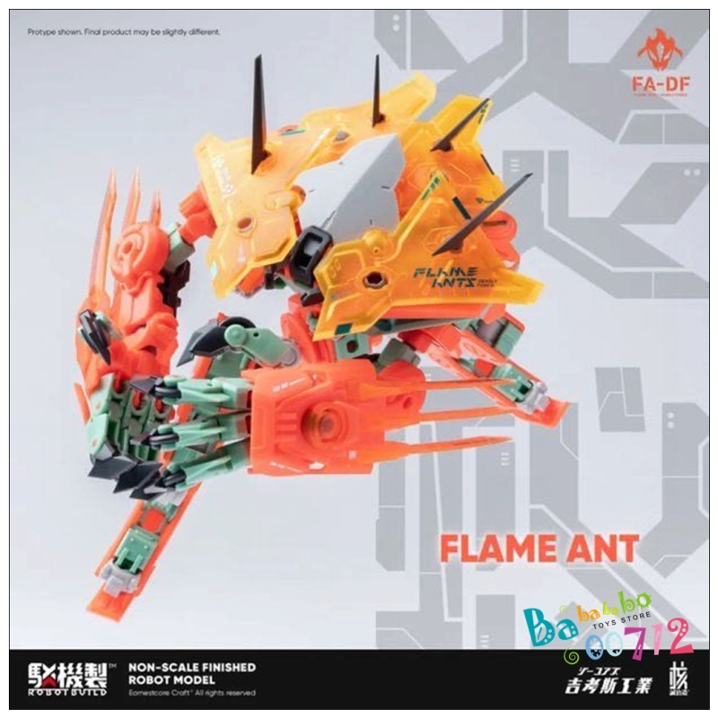 Earnestcore Craft Robot Build RB-05 Flame Ant Limited Version in stock