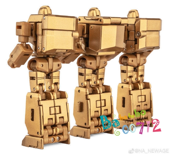 Transformers NewAge H22G GoldenEye Reflector Gold Version Action Figure Toy in stock mini
