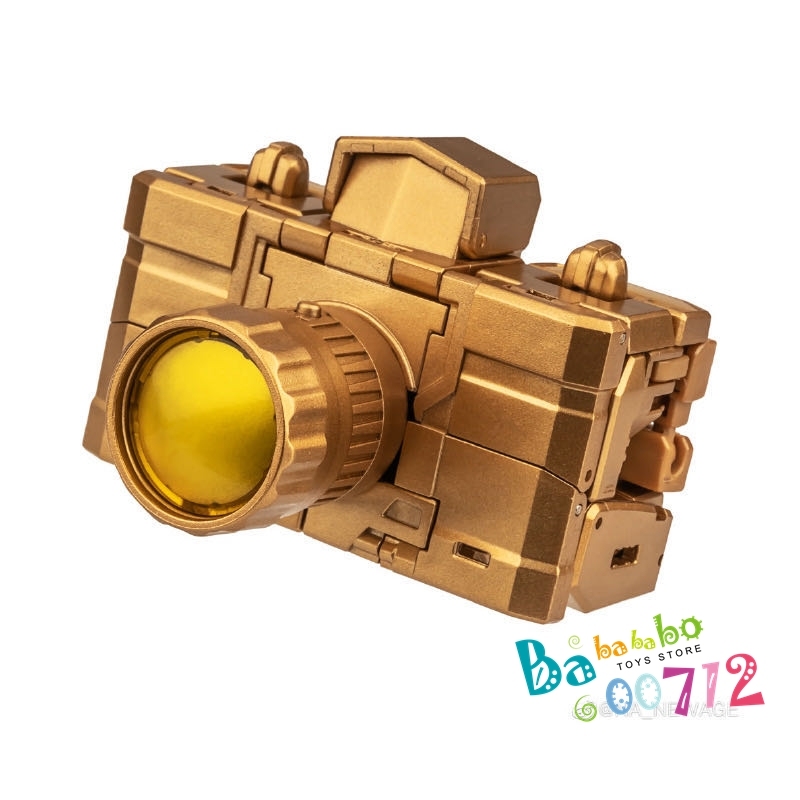 Transformers NewAge H22G GoldenEye Reflector Gold Version Action Figure Toy in stock mini