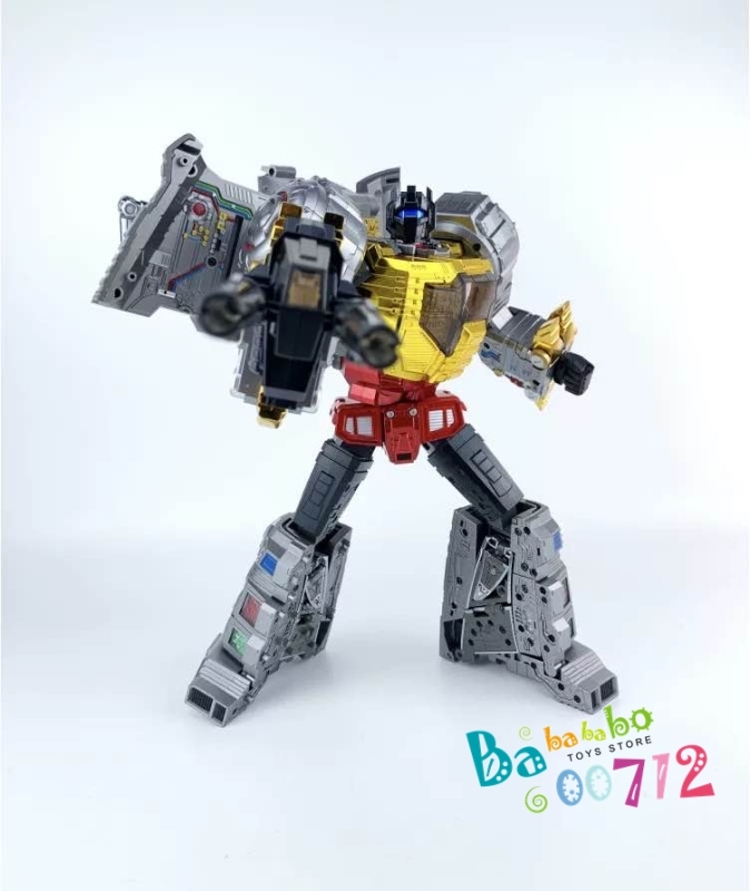 New Transformers TOY GP HQ-01R Superator G1 Grimlock Alloy plating instock