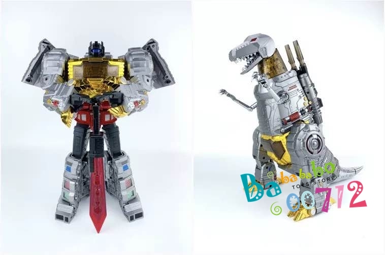 New Transformers TOY GP HQ-01R Superator G1 Grimlock Alloy plating instock