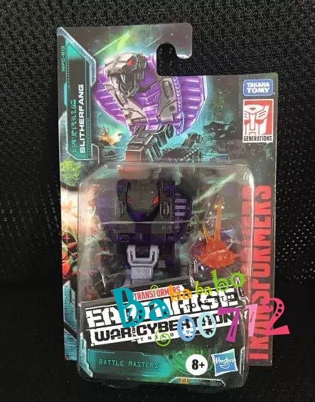 TRANSFORMERS WAR FOR CYBERTRON EARTHRISE SLITHERFANG mini Action Figure Toy