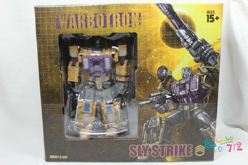 Transformers Warbotron WB01-C SLY STRIKE Action Figure Toy