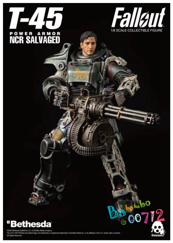 Pre-order Threezero Studio 1/6 T-45 NCR Salvaged Power Armor