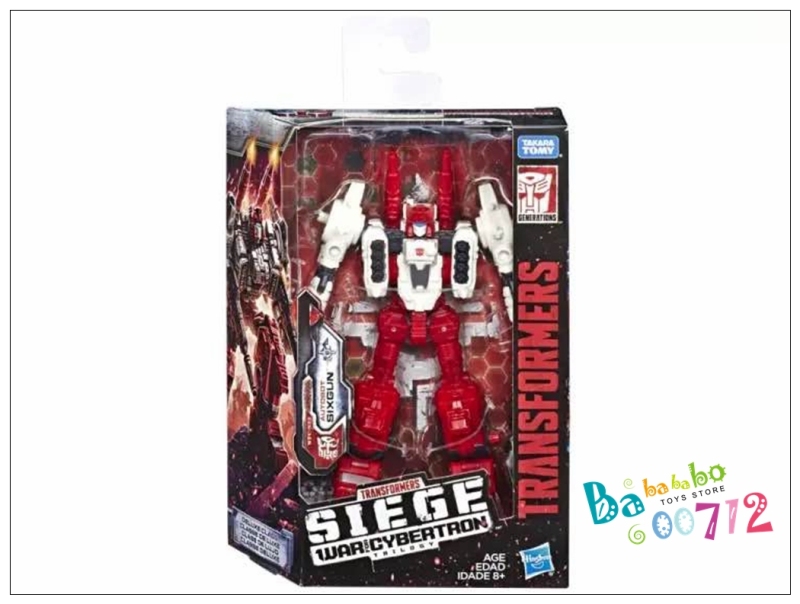 TAKARA TOMY HASBRO WFC-S22  SIX-GUN Transformers Action figure in stock