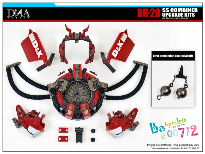 DNA Design DK-20  SS  Combiner  Upgrade Kits for SS-37, 41, 42, 47, 53, 55, 60, 66