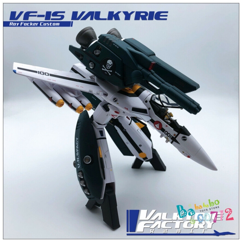 NEW Valkyrie factory 1/60 Macross ARCADIA VF-1S Roy Focker all painted ko