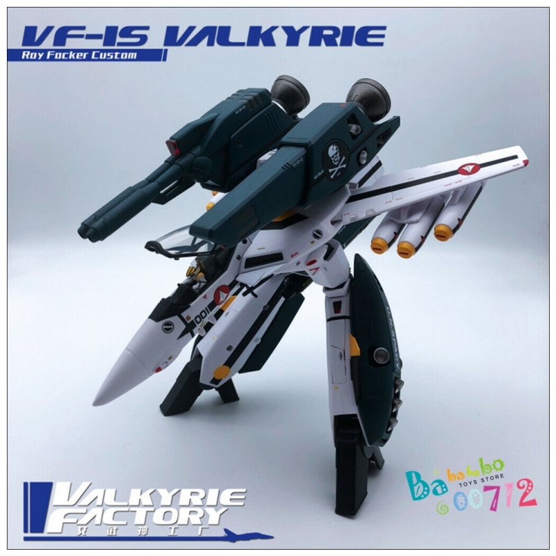 NEW Valkyrie factory 1/60 Macross ARCADIA VF-1S Roy Focker all painted ko