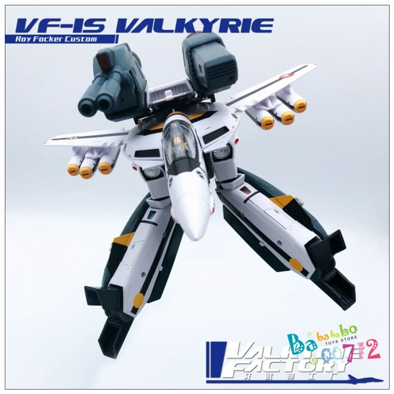 NEW Valkyrie factory 1/60 Macross ARCADIA VF-1S Roy Focker all painted ko