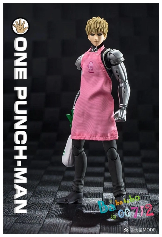 New DaSheng Model Anime One Punch Man Genos 1:12 Action Figure Toy instock