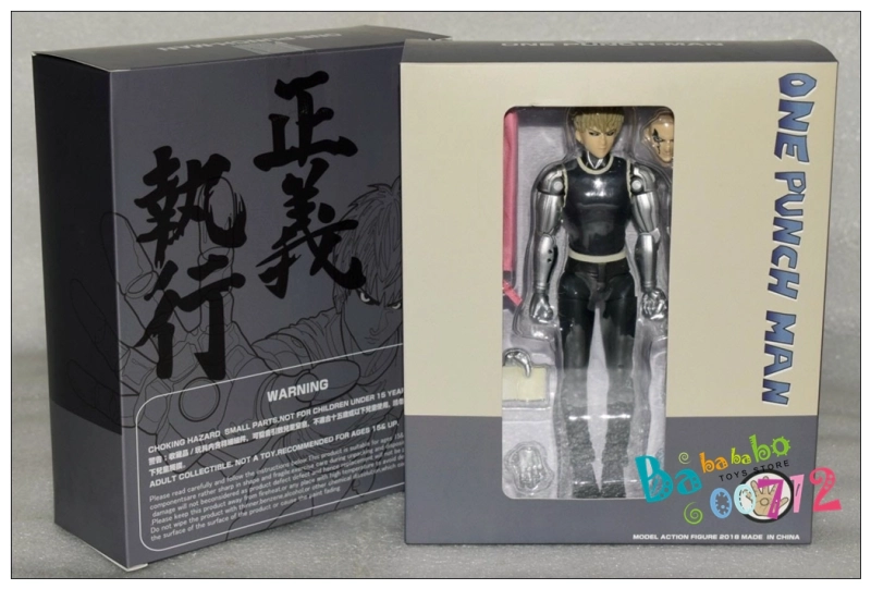 New DaSheng Model Anime One Punch Man Genos 1:12 Action Figure Toy instock