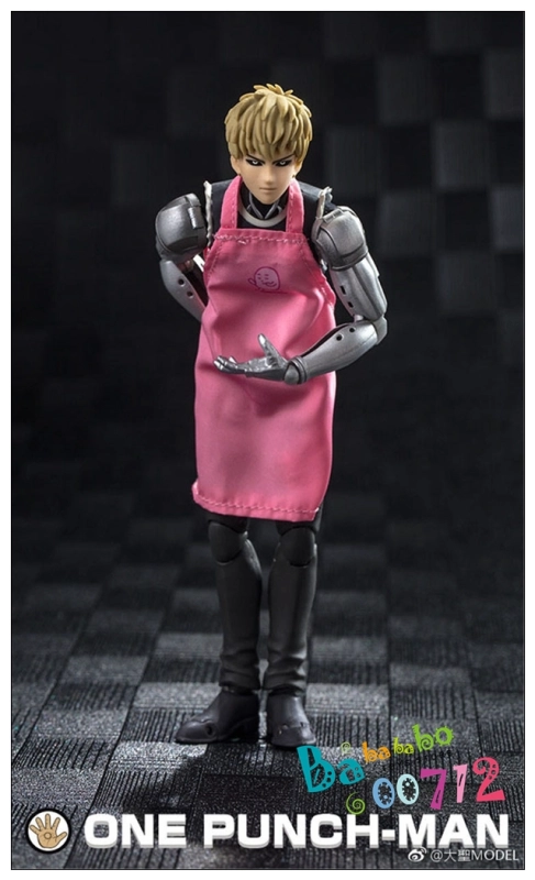 New DaSheng Model Anime One Punch Man Genos 1:12 Action Figure Toy instock